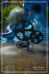 Jardin des Tarots (635) La Roue de la Fortune