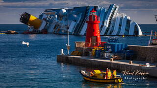 Isola del Giglio, Costa Concordia, Tuscany, Italy