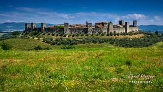 Monteriggioni, Tuscany, Italy