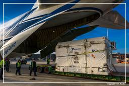 Campaña de lanzamiento GIOVE-B (265) Transporte GIOVE-B a Baikonur con Antonov AH-124