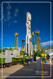 Campagna di lancio di GIOVE-B (5312) Rollout di Soyuz