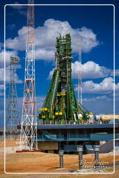 Campanha de lançamento GIOVE-B (5452) Rollout de Soyuz