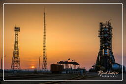 Campanha de lançamento GIOVE-B (5628) Dia de lançamento Soyuz