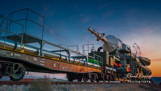 Soyuz TMA-12, Soyuz rollout, Kazakhstan