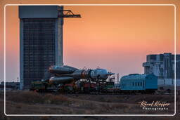 Soyuz rollout, Soyuz TMA-12 (250)