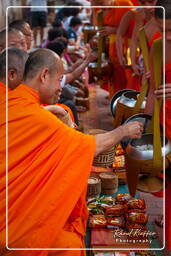 Luang Prabang Esmolas para os monges (88)