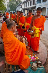 Luang Prabang Alms to the Monks (120)