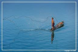 Ilha Don Khong (264) Pescar no Mekong