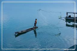 Île de Don Khong (303) Pêche sur le Mékong