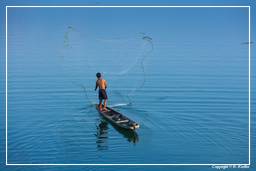 Ilha Don Khong (310) Pescar no Mekong