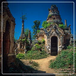 Myanmar (603) Inle - Shwe Indein Pagoda