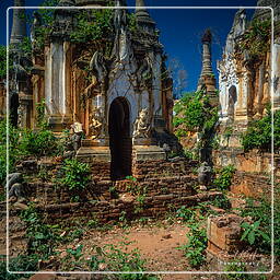 Myanmar (604) Inle - Shwe Indein Pagoda