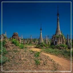 Birmania (605) Inle - Pagoda Shwe Indein