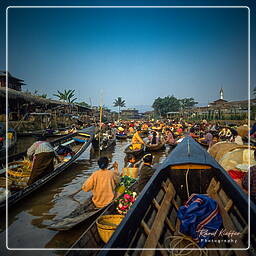 Inle - Floating market, Myanmar (635)
