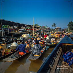 Inle - Floating market, Myanmar (639)