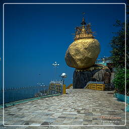 Myanmar (695) Goldene Fels - Kyaiktiyo Pagode