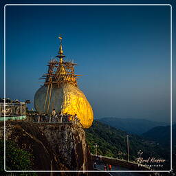 Myanmar (709) Goldene Fels - Kyaiktiyo Pagode