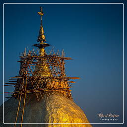 Myanmar (710) Goldene Fels - Kyaiktiyo Pagode