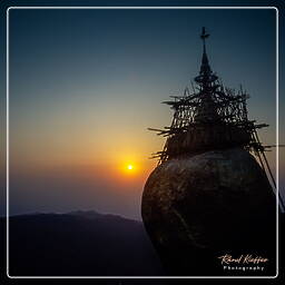 Myanmar (713) Goldene Fels - Kyaiktiyo Pagode