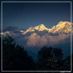 Annapurna Fernwanderweg (35) Manaslu (8.163 m)
