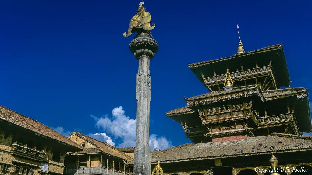 Vale de Catmandu (25) Bhaktapur - Durbar Square