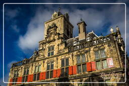 Delft (7) Mairie depuis la place Markt