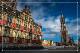 Delft (8) Mairie depuis la place Markt