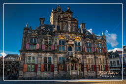 Delft (27) Rathaus auf dem Markt