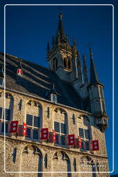 Gouda (74) Rathaus aus dem 15 Jahrhundert