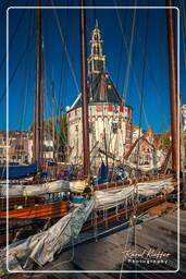 Hoofdtoren from 1464 - Former harbour control tower, Hoorn (26)