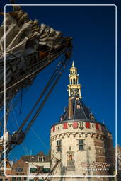 Hoorn (28) Hoofdtoren von 1464 - Ehemaliger Hafenkontrollturm