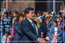 Cusco - Fiestas Patrias Peruanas (107) Plaza de Armas di Cusco