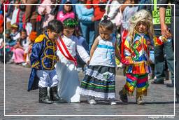 Cusco - Fiestas Patrias Peruanas (179) Plaza de Armas di Cusco