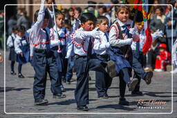 Cusco - Fiestas Patrias Peruanas (264) Plaza de Armas di Cusco