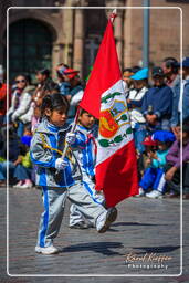 Cusco - Fiestas Patrias Peruanas (276) Plaza de Armas von Cusco