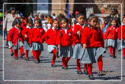 Cusco - Fiestas Patrias Peruanas (308) Plaza de Armas von Cusco