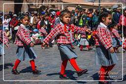 Cusco - Fiestas Patrias Peruanas (332) Plaza de Armas di Cusco