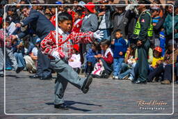 Cusco - Fiestas Patrias Peruanas (334) Plaza de Armas di Cusco