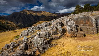 Chinchero, Inca ruins of Chinchero, Peru