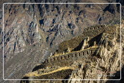 Ollantaytambo (25) Ruinen von Pinkuylluna