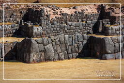 Sacsayhuamán (12) Mura della fortezza Inca di Sacsayhuamán