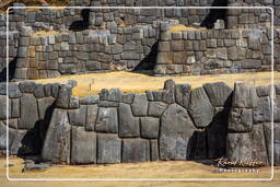 Sacsayhuamán (30) Muralhas da fortaleza inca de Sacsayhuamán