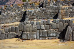 Sacsayhuamán (31) Mura della fortezza Inca di Sacsayhuamán