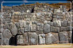 Sacsayhuamán (40) Mura della fortezza Inca di Sacsayhuamán