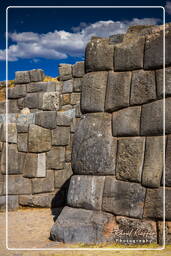 Sacsayhuamán (82) Mura della fortezza Inca di Sacsayhuamán