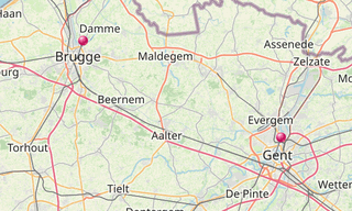 Mapa: Bélgica