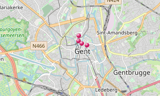 Map: Ghent
