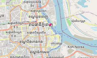 Mapa: Phnom Penh