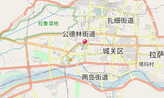 Map: Lhasa