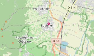 Mapa: Eguisheim